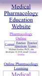 Mobile Screenshot of pharmacology2000.com